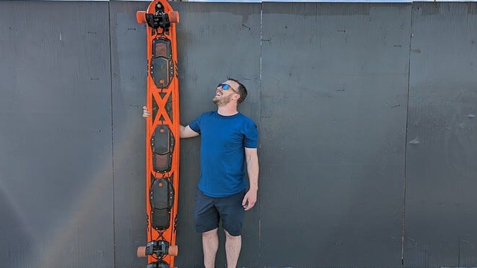 🛹 This Longboard Fits Six Riders and Can Tow a Car